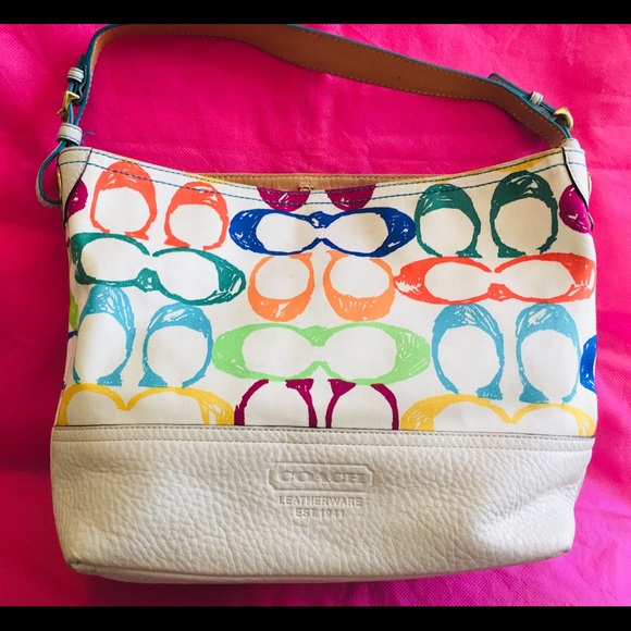 Coach Handbags - Coach multicolor hobo bag
